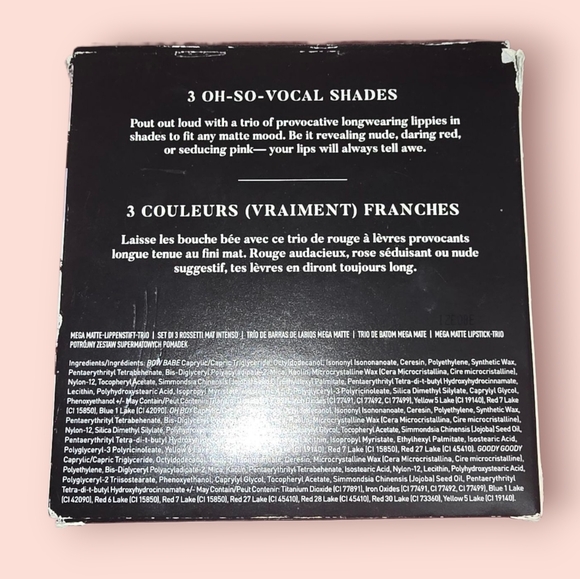 Morphe Mickey & Friends Truth Be Bold Mega Matte Lipstick Trio Disney Limited Ed - Picture 5 of 8